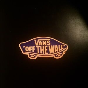 VANS exclusive “Off the wall sticker”